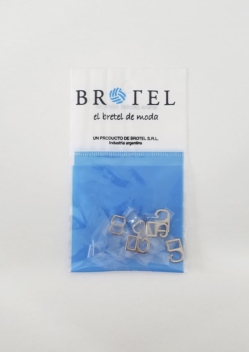 Breteles de silicona 6 mm con gancho de metal