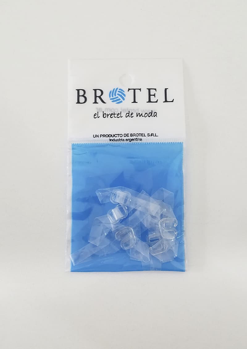 Breteles de silicona 6 mm con gancho plastico