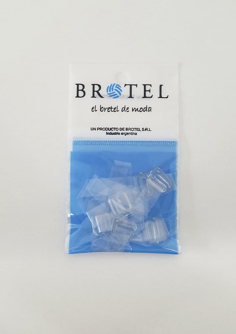 Breteles de silicona 10 mm con gancho plastico