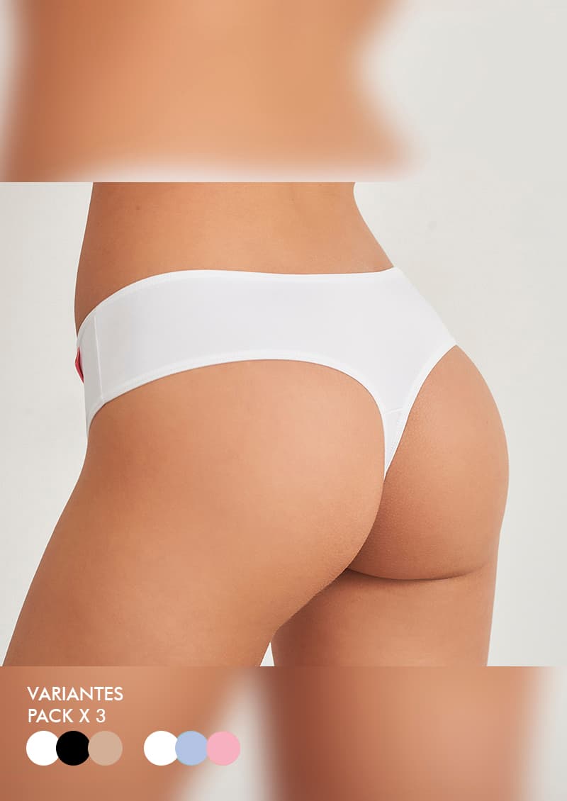 Culotte less Pack x3 Everyday Cotton - Foto 5 de 5