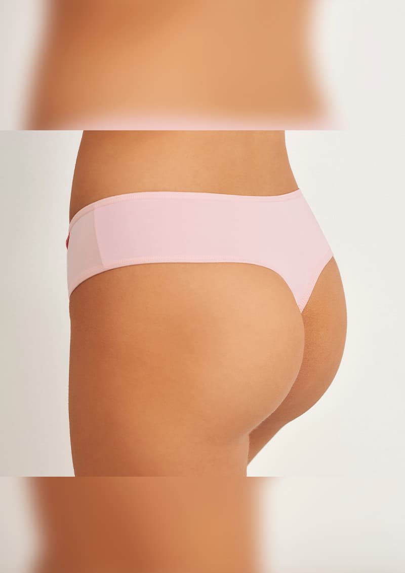 Pack x3 culotte less microfibra colores blanco negro y nude - Marcela Koury