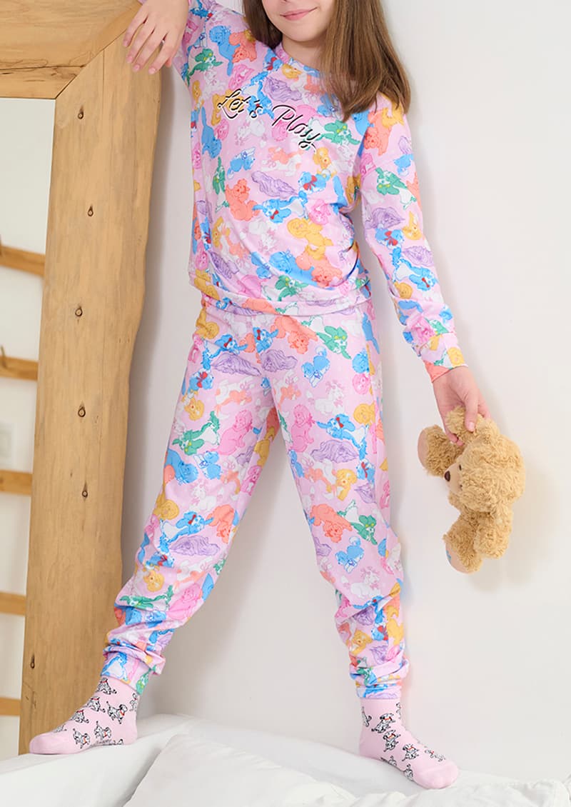 Pijama infantil manga larga Jazmin
