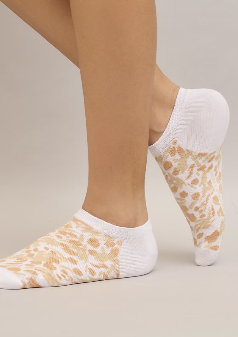 Medias invisible savage algodón caramelo vista frontal talle único - Make You