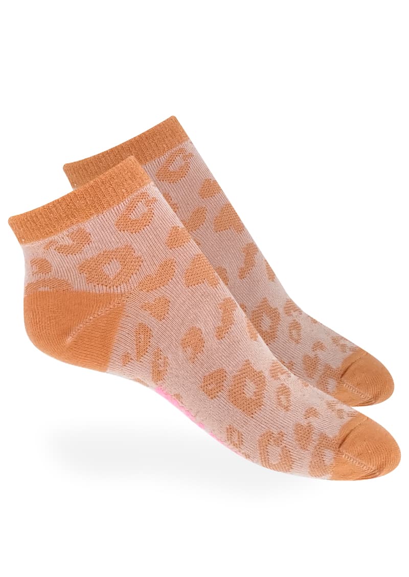 Soquete animal print diseño savage talle único - Marcela Koury