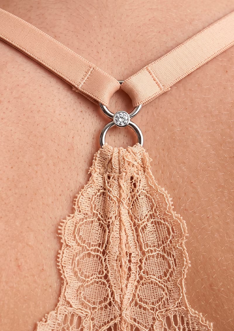 Corpiño top segunda piel nude y negro microfibra liviana sin marcas - Make You